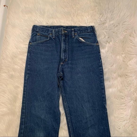 Lee Riders Regular Fit Straight Leg Jeans Medium Stone - Picture 4 of 10